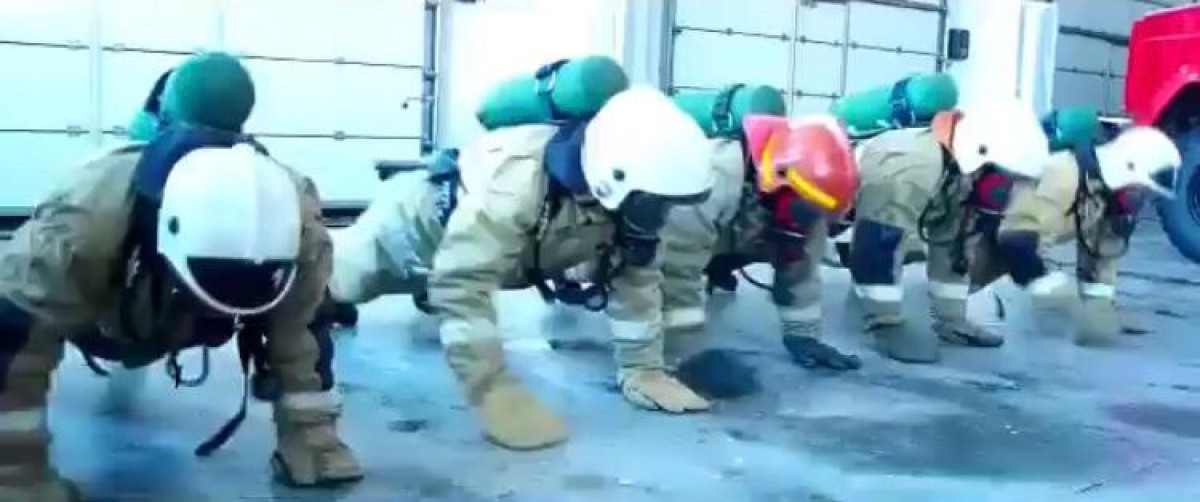 Сделай зарядку: столичные спасатели поддержали новый челлендж