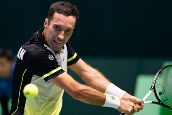 Фотография к новости: Казахстан успешно дебютировал на Кубке Дэвиса