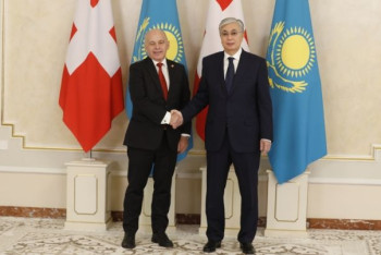 Фотография к новости: "Люди должны знакомиться": президент Швейцарии предложил открыть рейс Цюрих - Нур-Султан