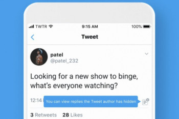 Фотография к новости: "Скрывать отклики на твиты": Twiiter озаботился безопасностью юзеров