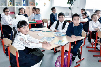 Фотография к новости: В густонаселённом ауле построена первая в Акмолинской области частная школа