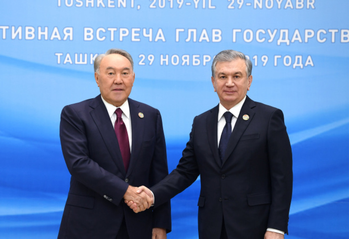 Нурсултан Назарбаев встретился с Шавкатом Мирзиёевым