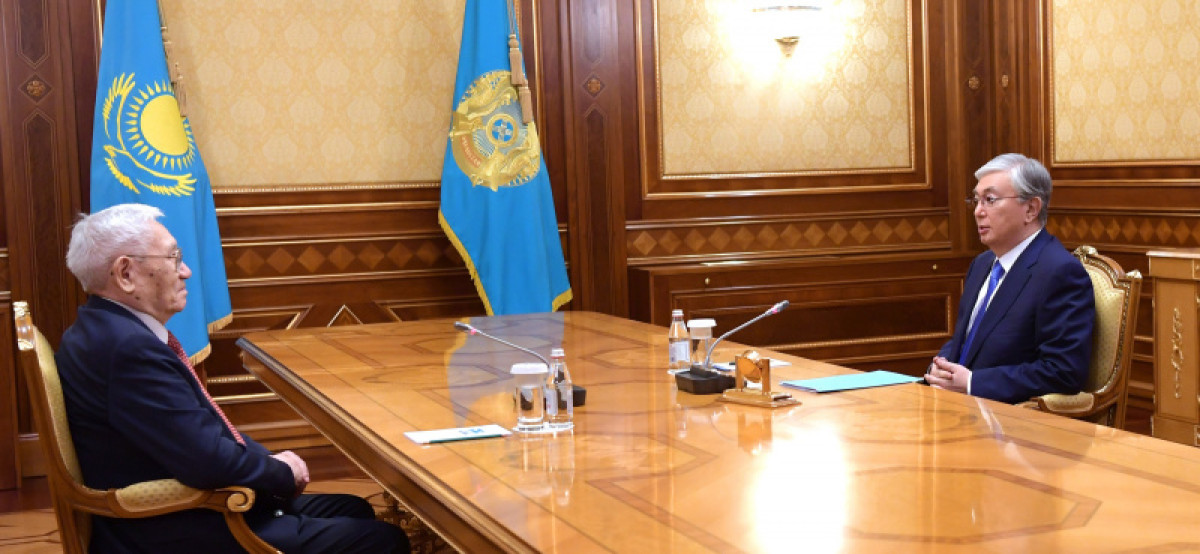Токаев принял первого председателя Сената Парламента РК