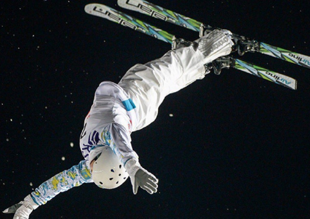 Фотография к новости: Казахстанка стала первой на этапе Кубка Европы по фристайл-акробатике 