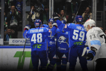 Фотография к новости: "Барыс" одержал победу над минским "Динамо"