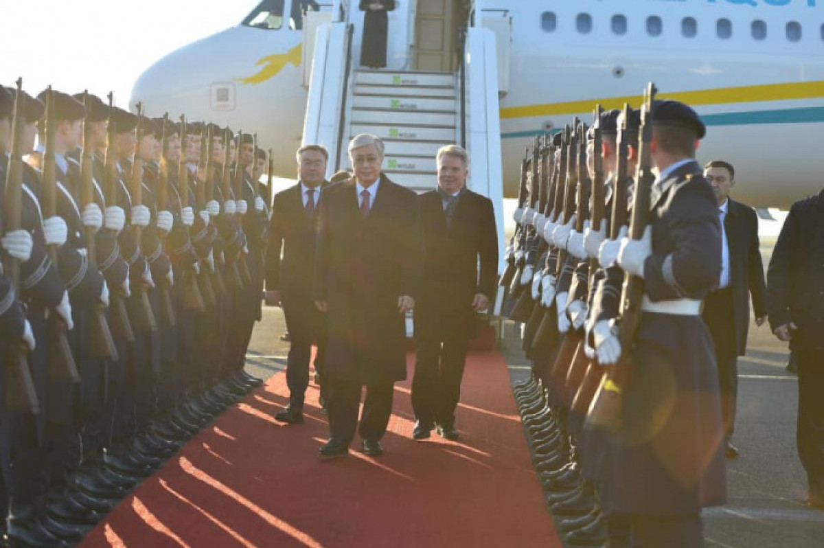 Токаев прибыл с официальным визитом в Германию