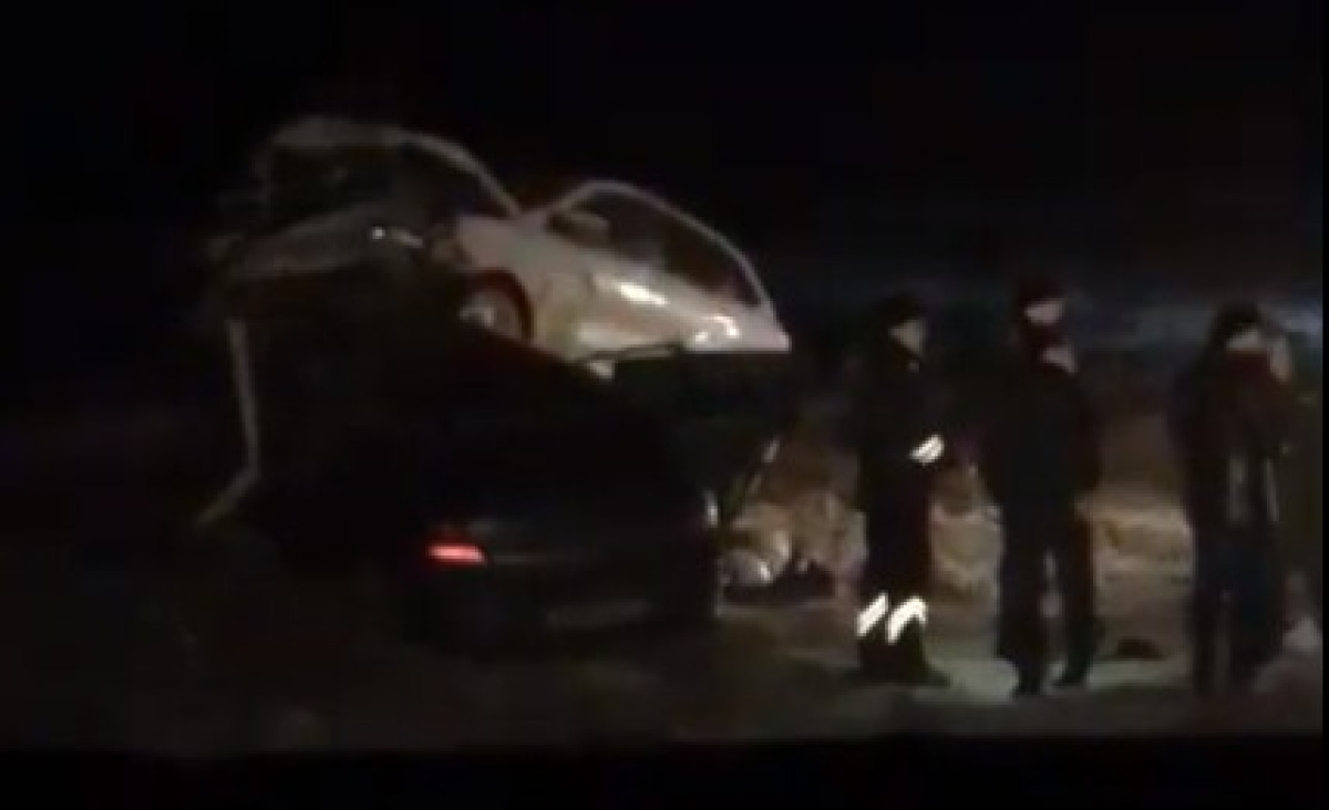 Директор школы с пятью учениками попали в аварию в Атырауской области