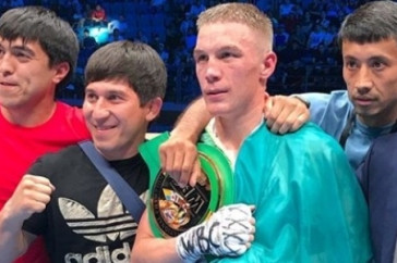 Фотография к новости: "Казахский король" побил боксера с 27 победами и защитил пояс чемпиона WBC