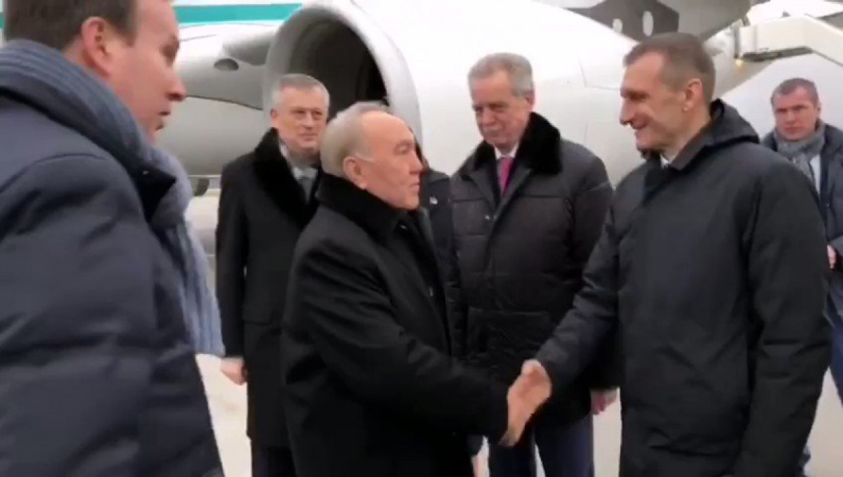 Назарбаев прибыл в Санкт-Петербург
