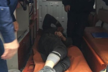 Фотография к новости: Мужчина в Шымкенте застрял между домами