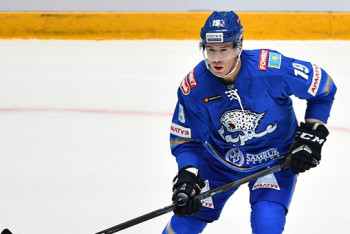 Фотография к новости: Форвард "Барыса" признан лучшим нападающим недели КХЛ