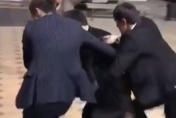 Фотография к новости: Видео с похищением девушки в Арыси распространяют в Сети