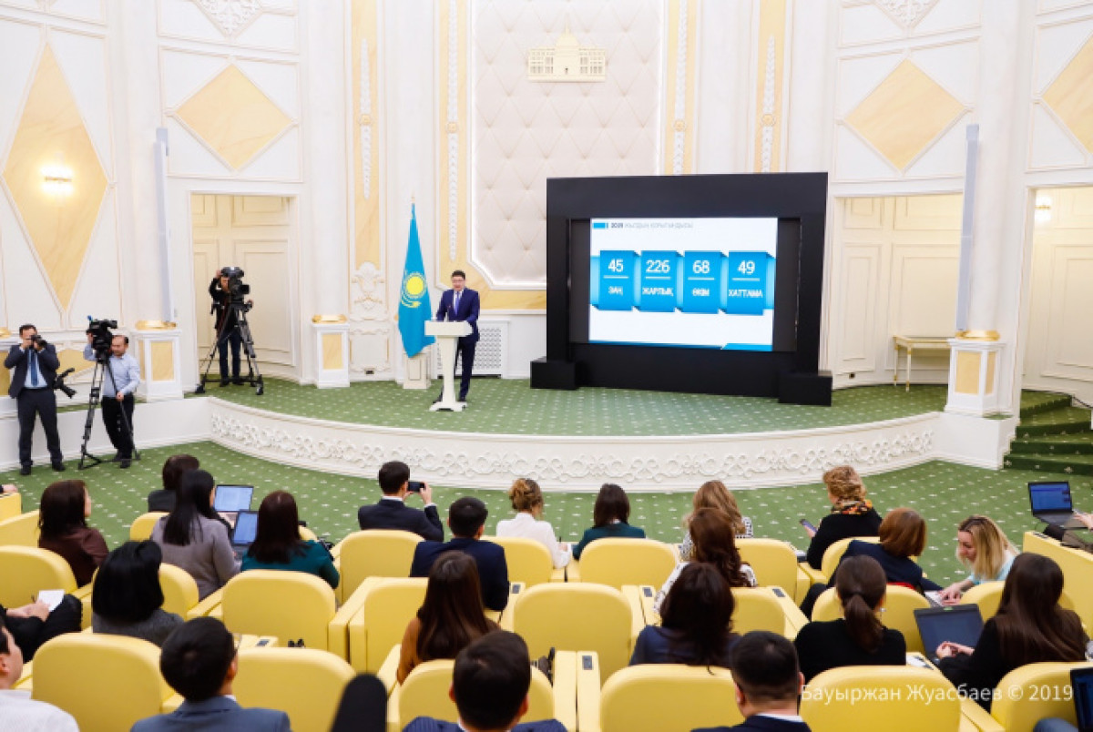 Итоги президентства Токаева за 2019 год подвели в Акорде