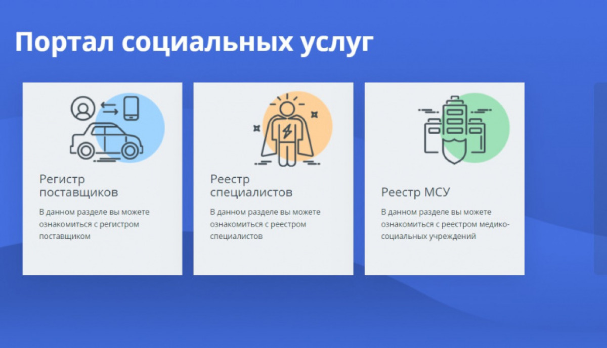 Портал социальных услуг заработает с 2020 года