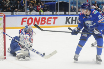 Фотография к новости: "Барыс" с разгромом уступил СКА