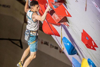 Казахстанский скалолаз Ришат Хайбуллин: "Моя задача – выиграть медаль на Олимпиаде в Токио"