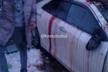 Фотография к новости: Автомобиль сбил двух женщин на площадке отдыха вдоль трассы Нур-Султан – Щучинск