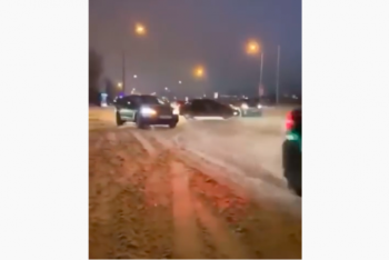 Фотография к новости: Участник кортежа, самовольно перекрывший трассу в Нур-Султане, принес извинения