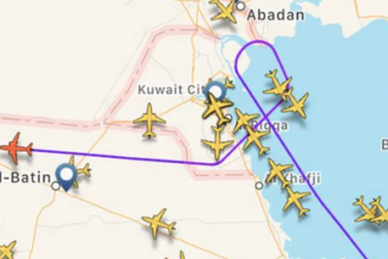 Фотография к новости: Британский самолет совершил экстренный разворот над Ираком