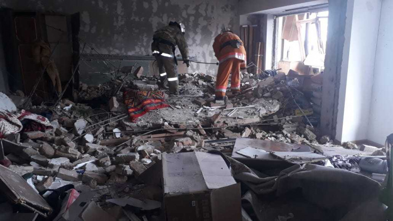 При взрыве газа в жилом доме Каскелена погиб ребенок