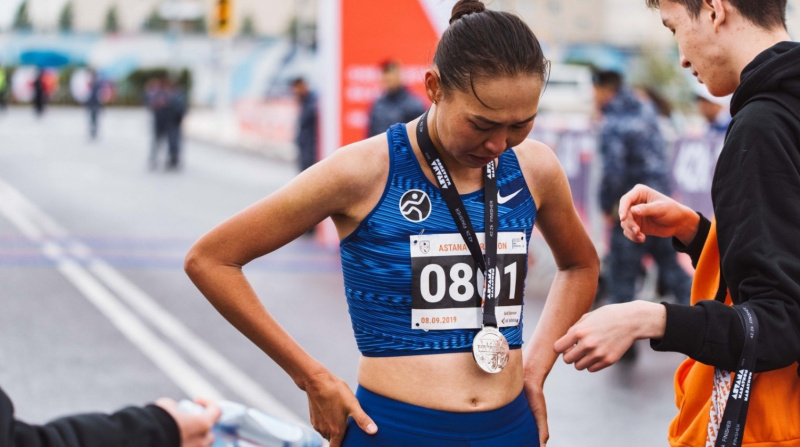 Фотография к новости: Гульжанат Жанатбек поборется за олимпийскую лицензию на марафоне в ОАЭ