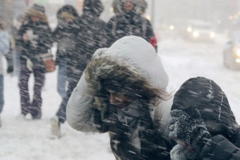 Фотография к новости: Штормовое предупреждение объявлено в столице и четырех регионах РК