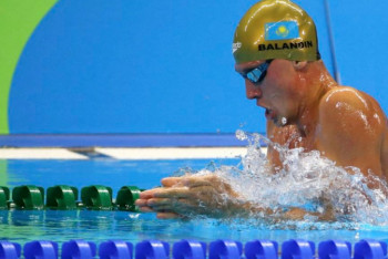 Фотография к новости: Казахстанский пловец Баландин завоевал вторую медаль на Champions Swim Series