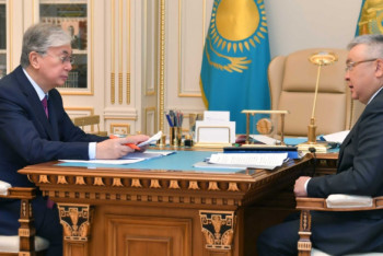 Фотография к новости: Токаеву доложили о мерах по ужесточению отбора судей