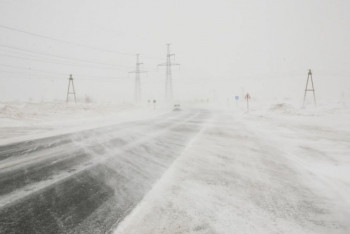 Фотография к новости: Власти Нур-Султана закрыли все трассы из-за непогоды