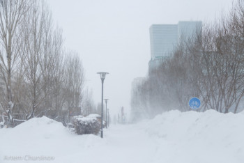 Фотография к новости: Занятия из-за непогоды отменили в Нур-Султане для школьников второй смены