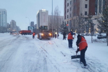 Фотография к новости: Снегопад и усиление ветра ожидаются в Казахстане