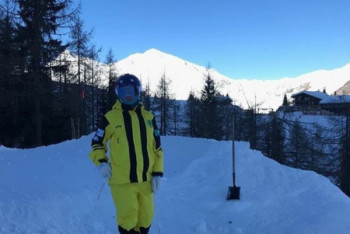 Фотография к новости: Казахстанка завоевала золото на этапе Кубка Европы по фристайлу-могул во Франции