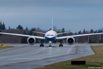 Фотография к новости: Свой первый полет совершил Boeing 777X