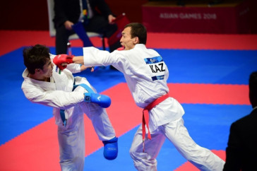Фотография к новости: Казахстанец Асадилов завоевал серебро премьер-лиги Karate-1