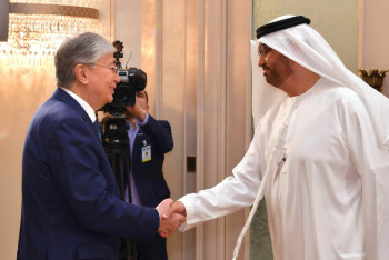 Фотография к новости: Токаев встретился с представителями бизнеса ОАЭ