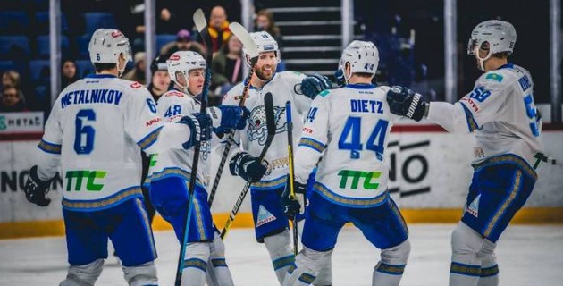 Фотография к новости: "Барыс" победил "Автомобилист" в Екатеринбурге и прервал серию неудач в КХЛ