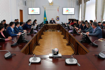 Фотография к новости: Штаб по недопущению распространения коронавируса создан в Алматы