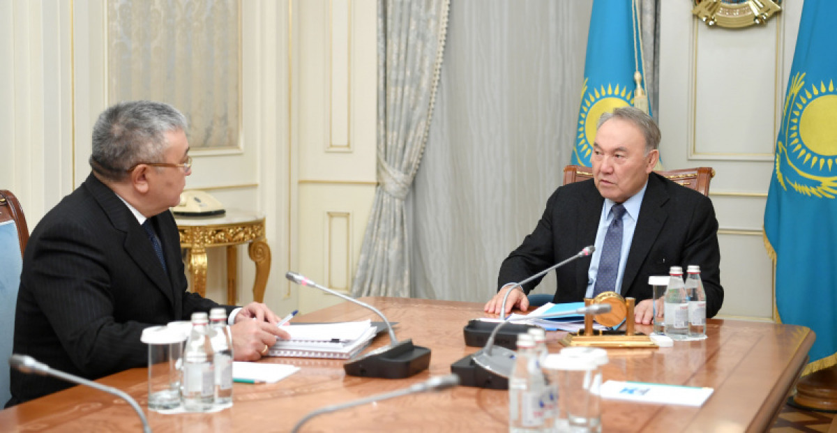 Елбасы встретился с Талгатом Донаковым