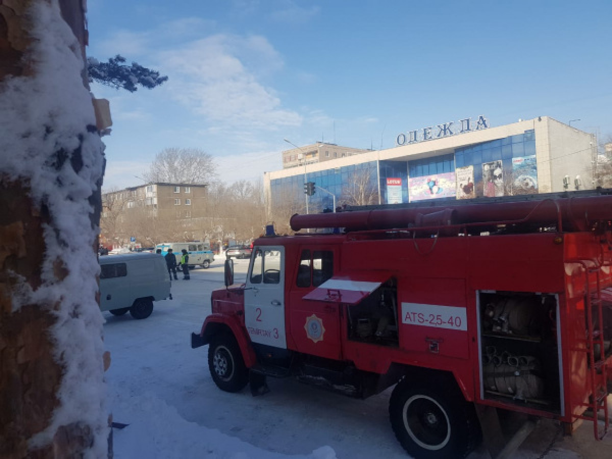 Газовый баллон взорвался на рынке в Темиртау