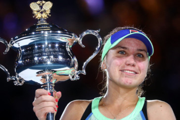 Фотография к новости: Кенин стала самой юной чемпионкой Australian Open после Шараповой