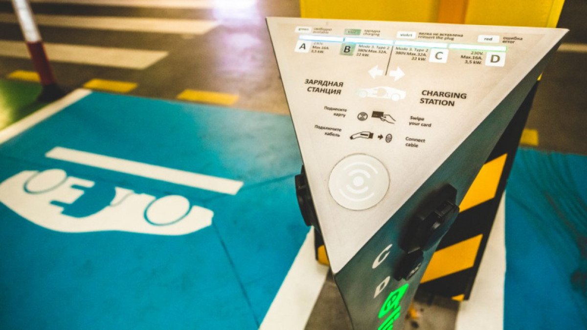 До ста зарядных станций для электромобилей заработали в Алматы и Нур-Султане