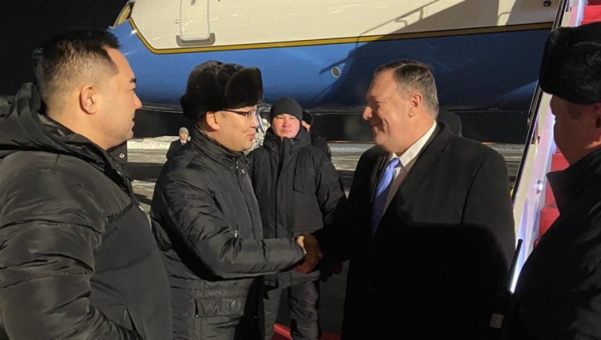 Госсекретарь США прибыл в Нур-Султан
