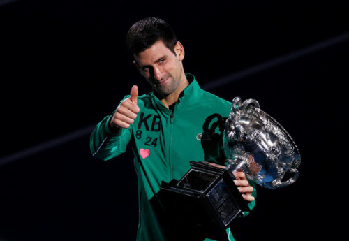 Фотография к новости: Джокович в восьмой раз выиграл Australian Open