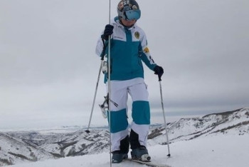 Фотография к новости: Казахстанка Городко завоевала золотую медаль на этапе Кубка Европы по фристайл-могулу