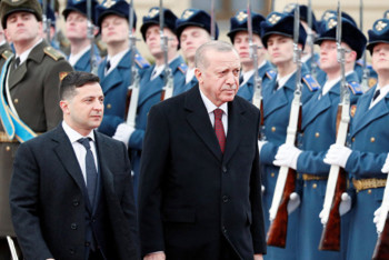 Фотография к новости: Эрдоган обратился к украинским военным бандеровским кличем