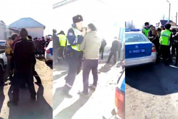 Фотография к новости: В селе Масанчи Жамбылской области между жителями произошла групповая драка