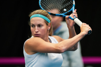 Фотография к новости: Юлия Путинцева принесла команде Казахстана первую победу на Кубке Федерации