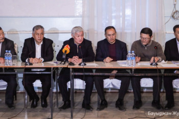 Фотография к новости: Массовые беспорядки были подготовлены – председатель общества дунган в Кордайском районе