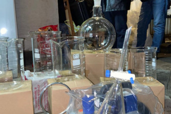 Фотография к новости: Подпольная нарколаборатория по производству синтетических наркотиков ликвидирована в Алматы