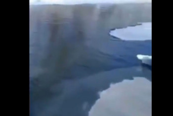 Зольные отходы попали в реку из-за утечки пульпы в Темиртау